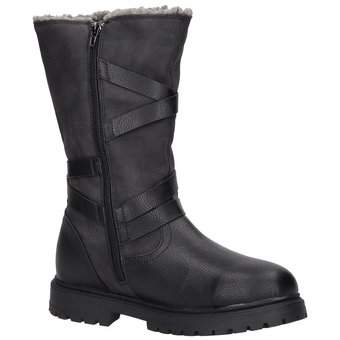 s.Oliver Shanty Langschaftstiefel in schwarz