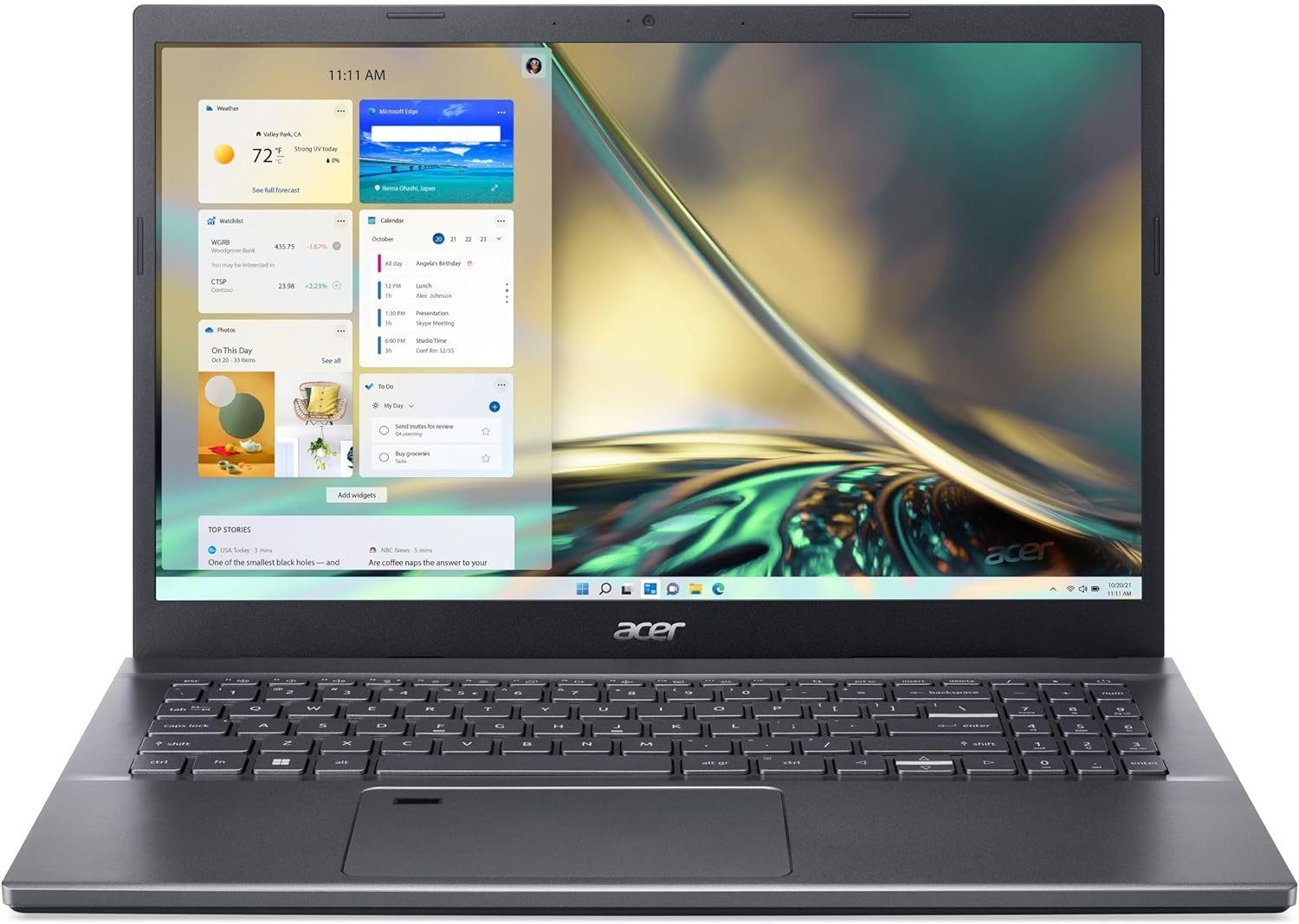 Acer ‎A515-57-50HC Notebook (Intel Core i5 12450H, Intel UHD Grafik, 512 GB SSD, FHD ‎2,5 GHz großzügiger Speicher, vielseitige Konnektivität, flexibel)