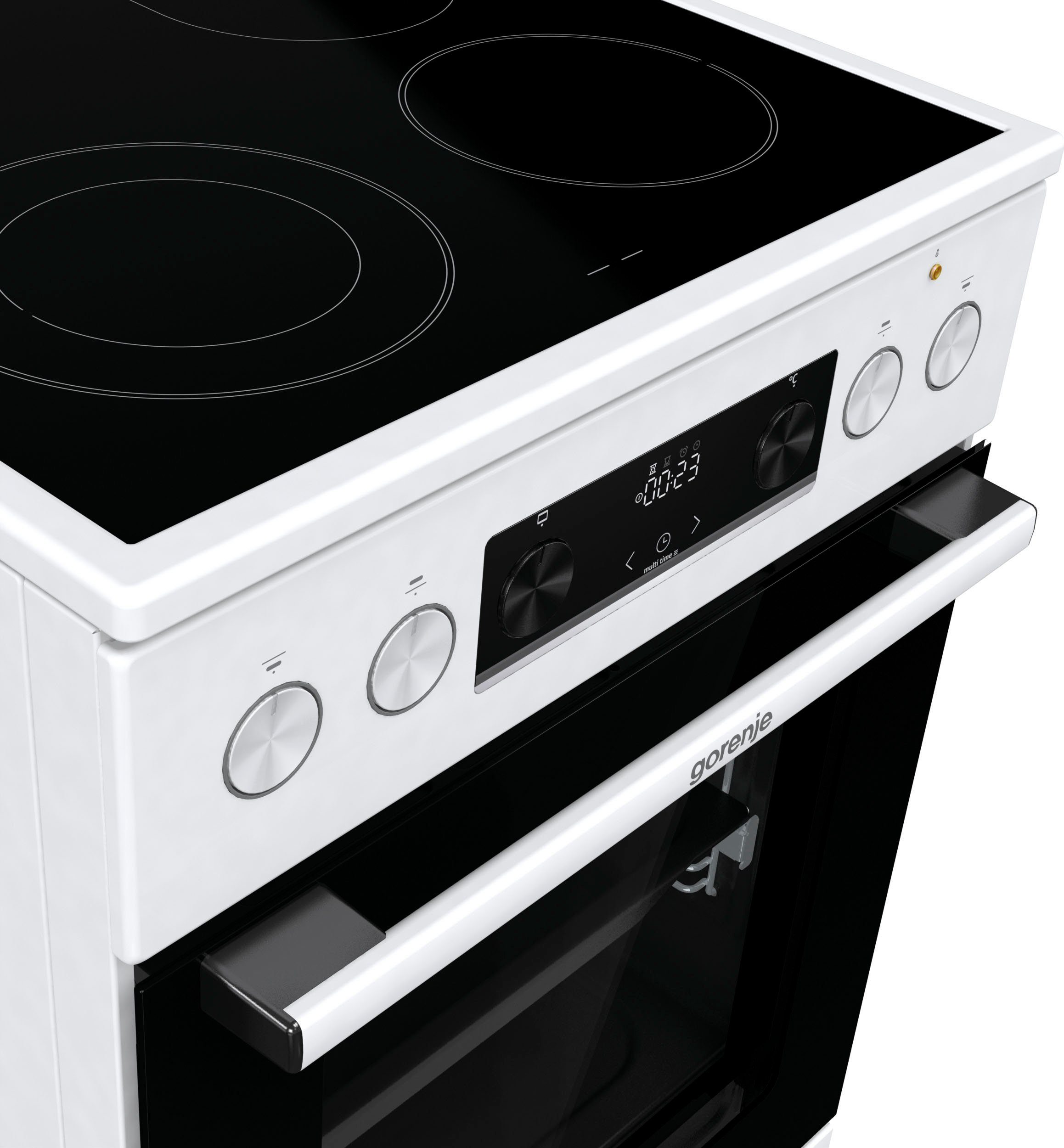 GORENJE Elektro-Standherd GECS5C7, Aqua Clean