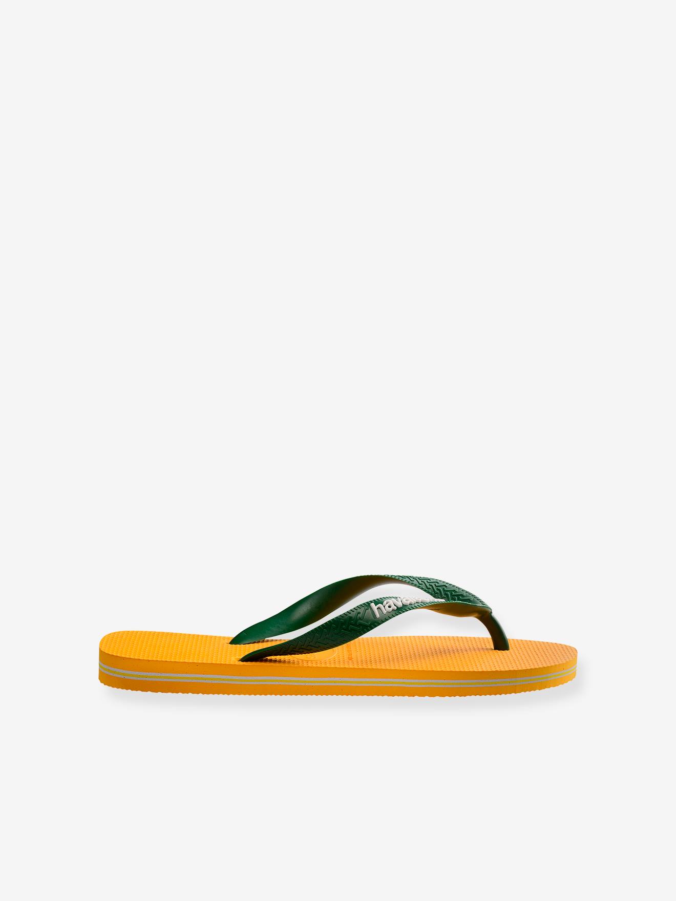 Havaianas Kinder Zehenpantoletten Brasil Logo HAVAIANAS - gelb
