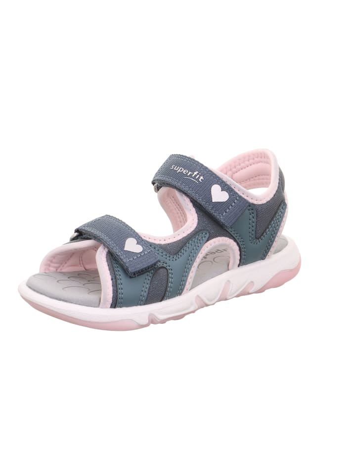 superfit Sandale PEBBLES in Blau/Rosa günstig kaufen