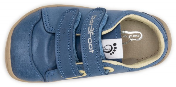 bar3foot Elf ~ Walker Leder Sneaker ~ Blau