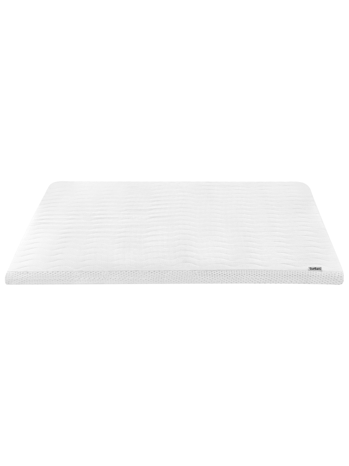 Beliani Topper FROSTY in Weiß - (W) 160 x (H) 6 x (L) 200 cm günstig kaufen onesize