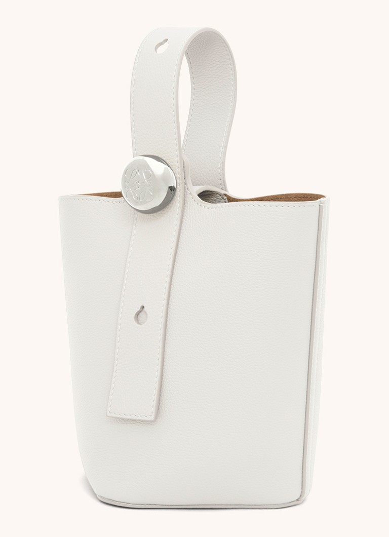 LOEWE Pebble Bucket Mini crossbody bag made of calfskin