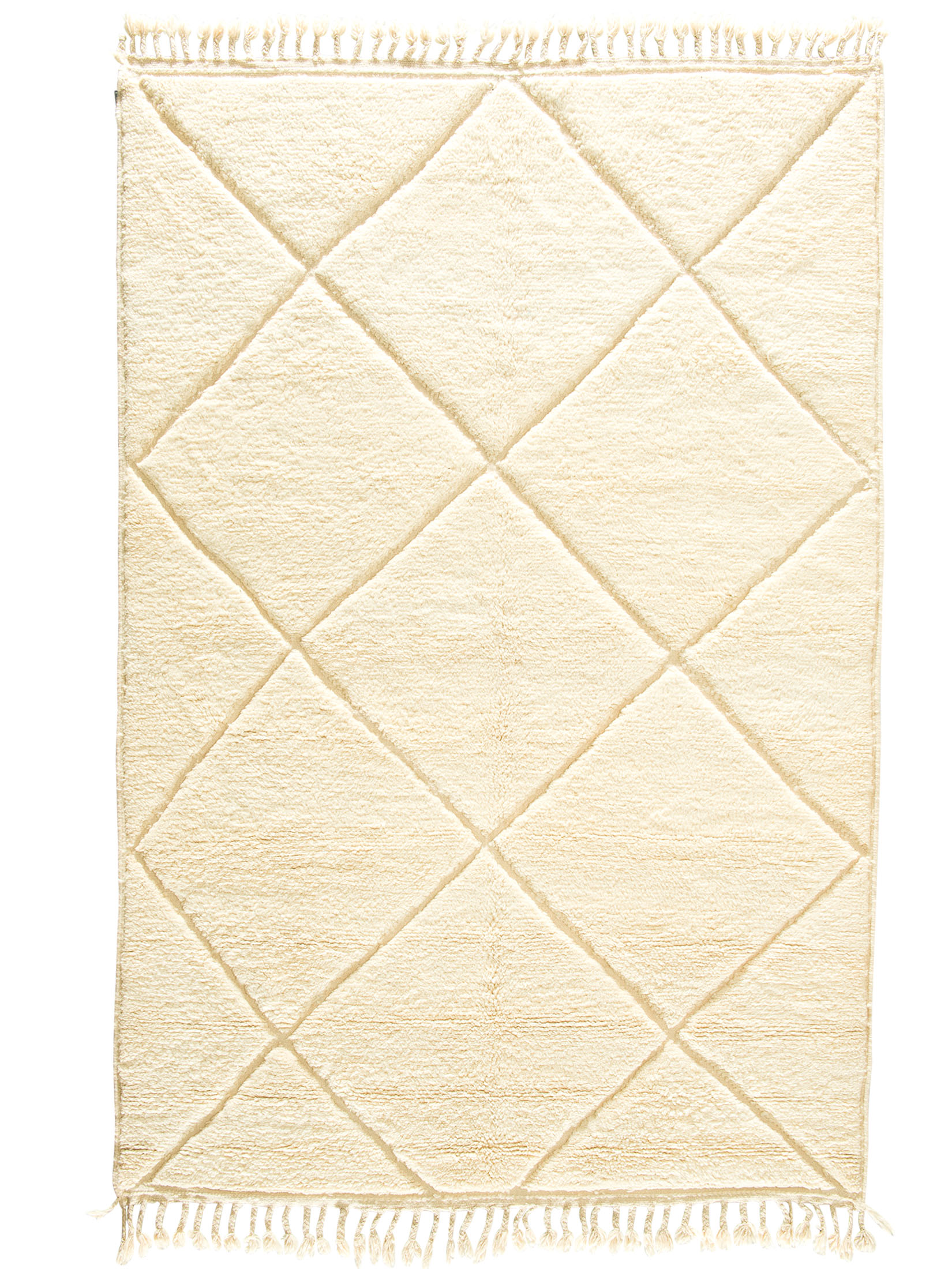 Beni Ourain ca. 203 x 308 cm, Unikat / Einzelstück