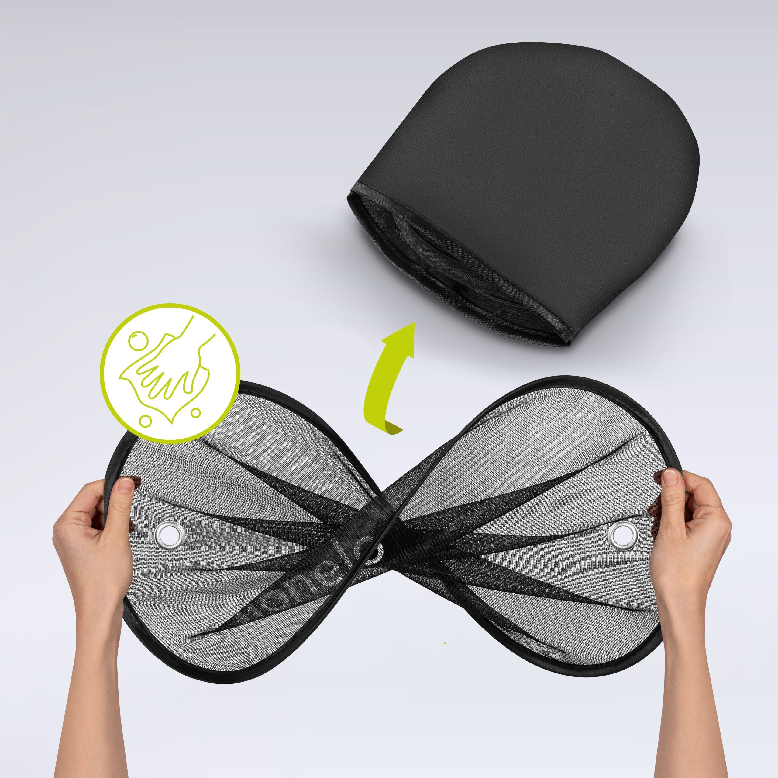 lionelo Autosonnenschutz SUNSHADE, universal für jedes Auto / UV-Schutz