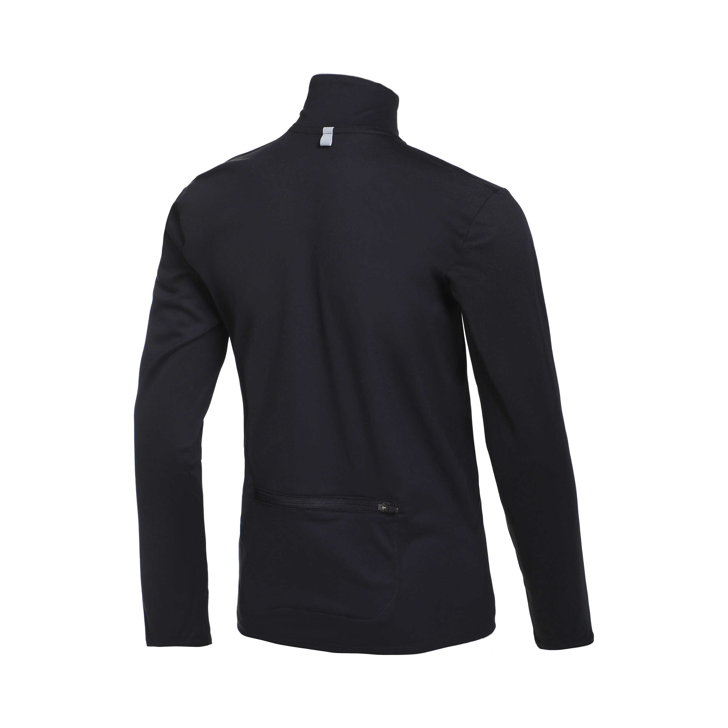 Dri-Fit Poly 1/4 Zip Longsleeve Jungen - Schwarz