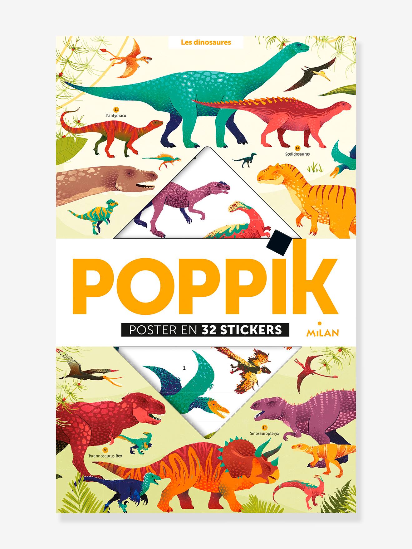 Poppik dinosaures MILAN blanc