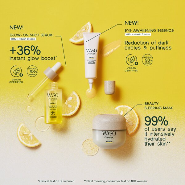 Shiseido WASO Yuzu-C Glow-On Shot Gesichtsserum