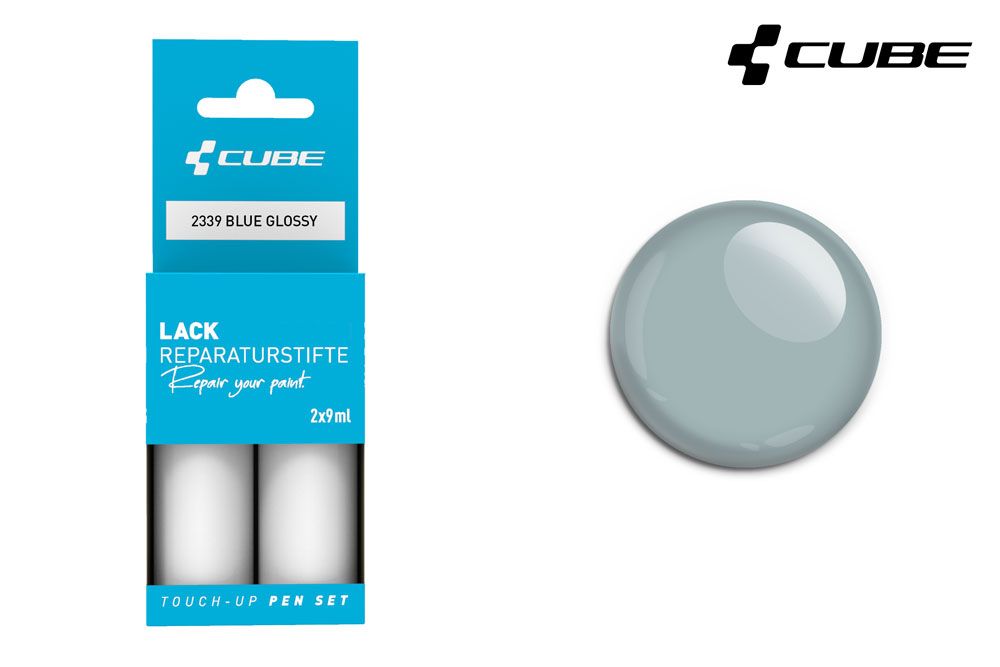 Cube Lackreparaturstift Set BLUE glossy kaufen | Bike-Discount