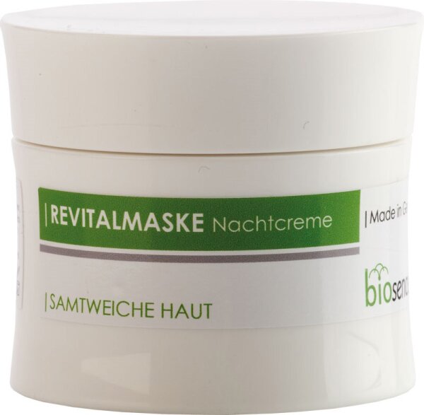 Biosence Revitalmaske Nachtcreme Gesichtsmaske