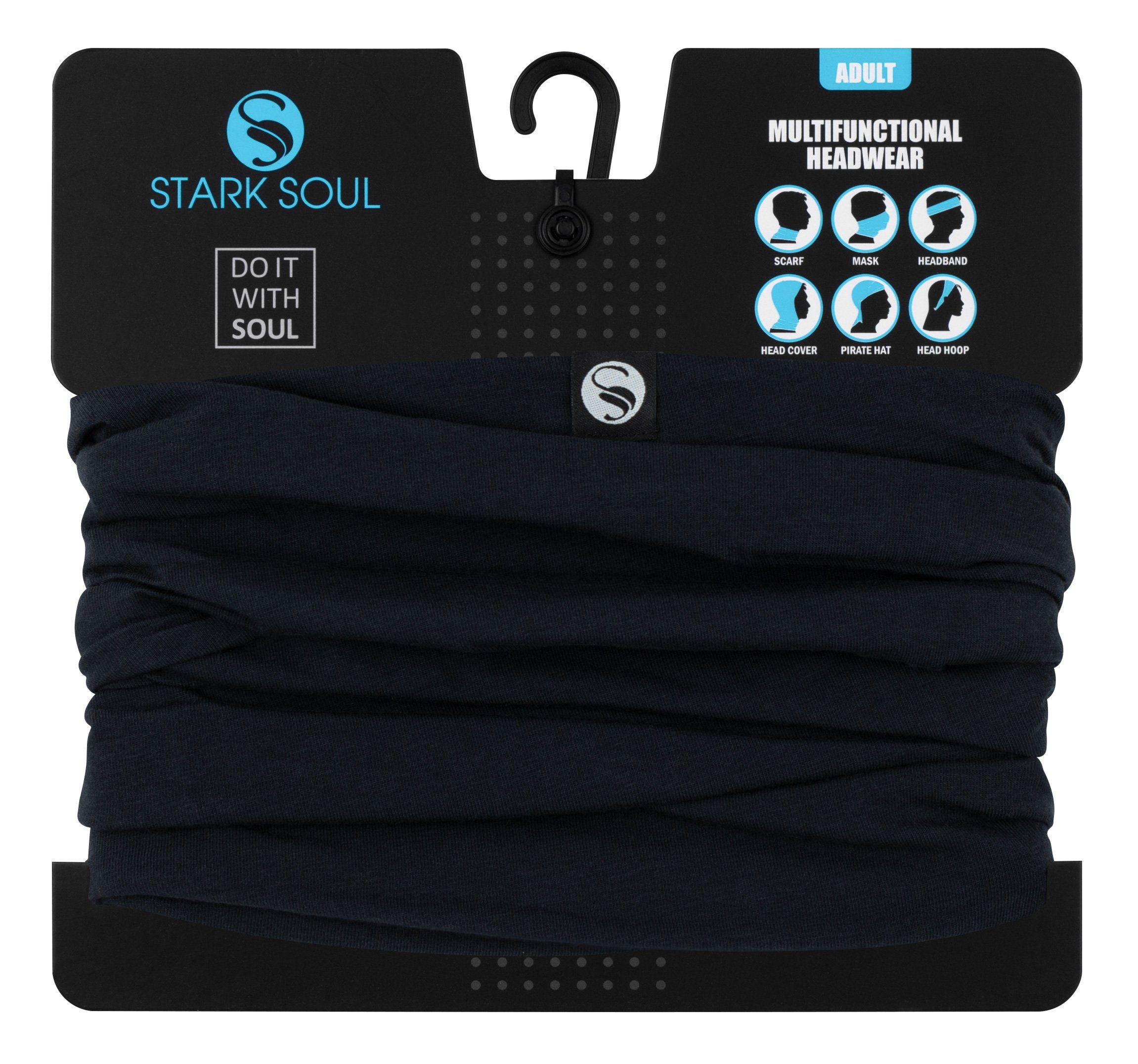 Stark Soul® Multifunktionstuch Solid Cotton, Neckwarmer
