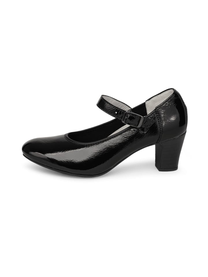 VITAFORM Hirschleder Pumps in schwarz günstig kaufen