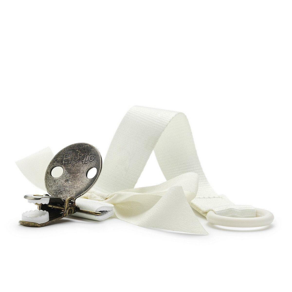 Schnullerband Vanilla White Schnullerketten