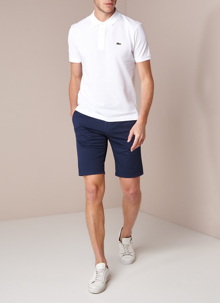 Tricou polo slim-fit Lacoste din piqué de bumbac