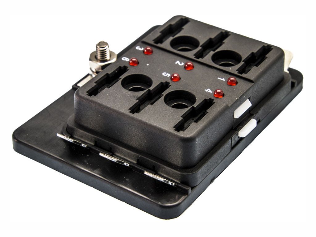 6-fache LED Sicherung-Verteilbox