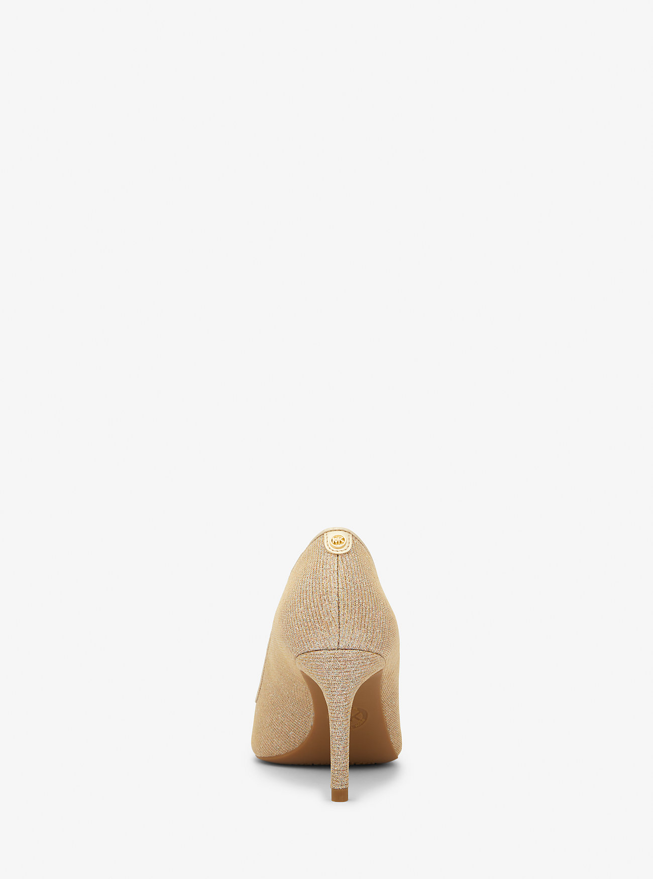 Alina Flex Glitter Chain Mesh Pump - CAMEL COMBO