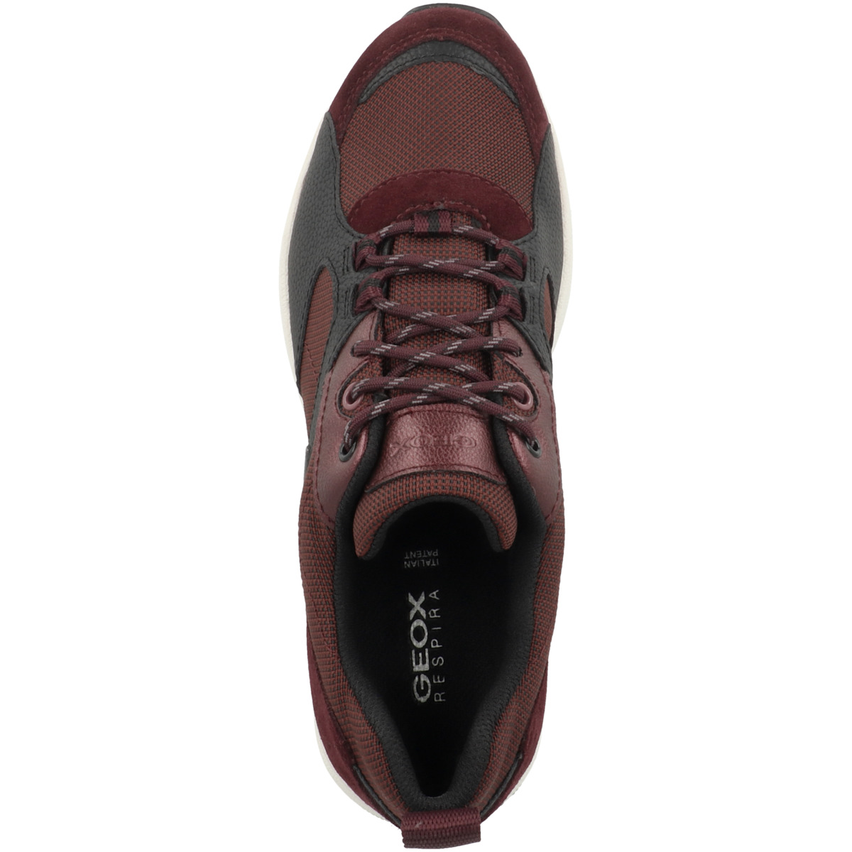 Geox D Braies Abx B Sneaker low bordeaux