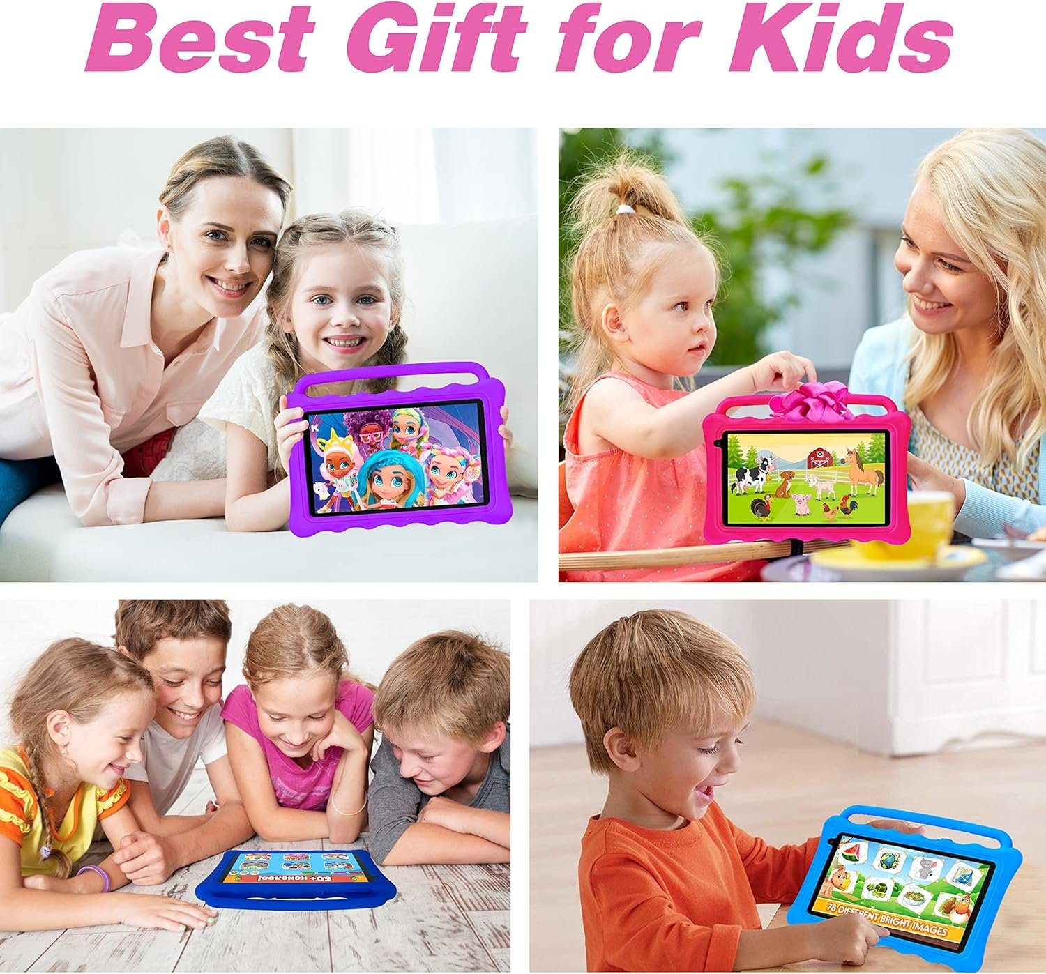 BYYBUO GO für Kids Eye Protection Screen Kleinkind Tablet (7