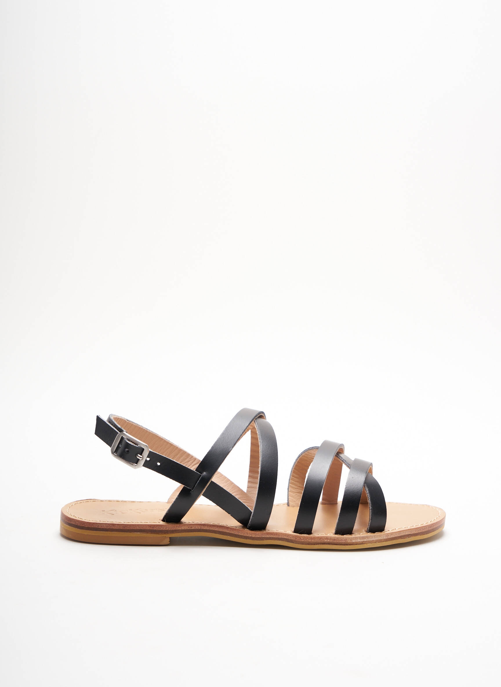 Kickers Sandales Nu Pieds Femme couleur noir