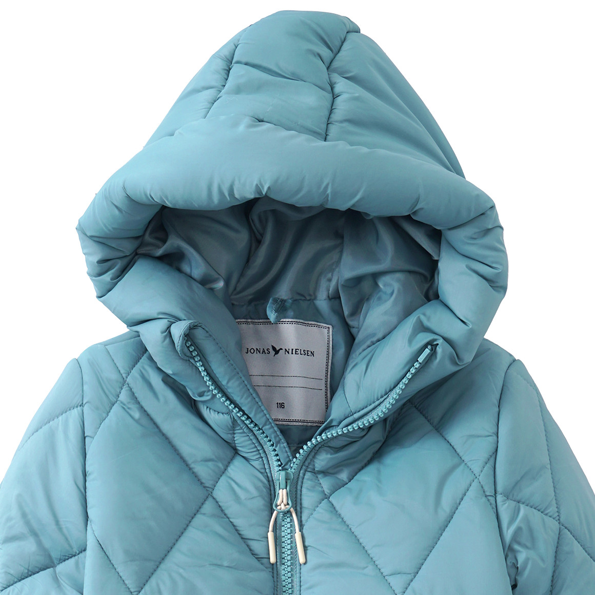 Mädchen Steppjacke mit Kapuze