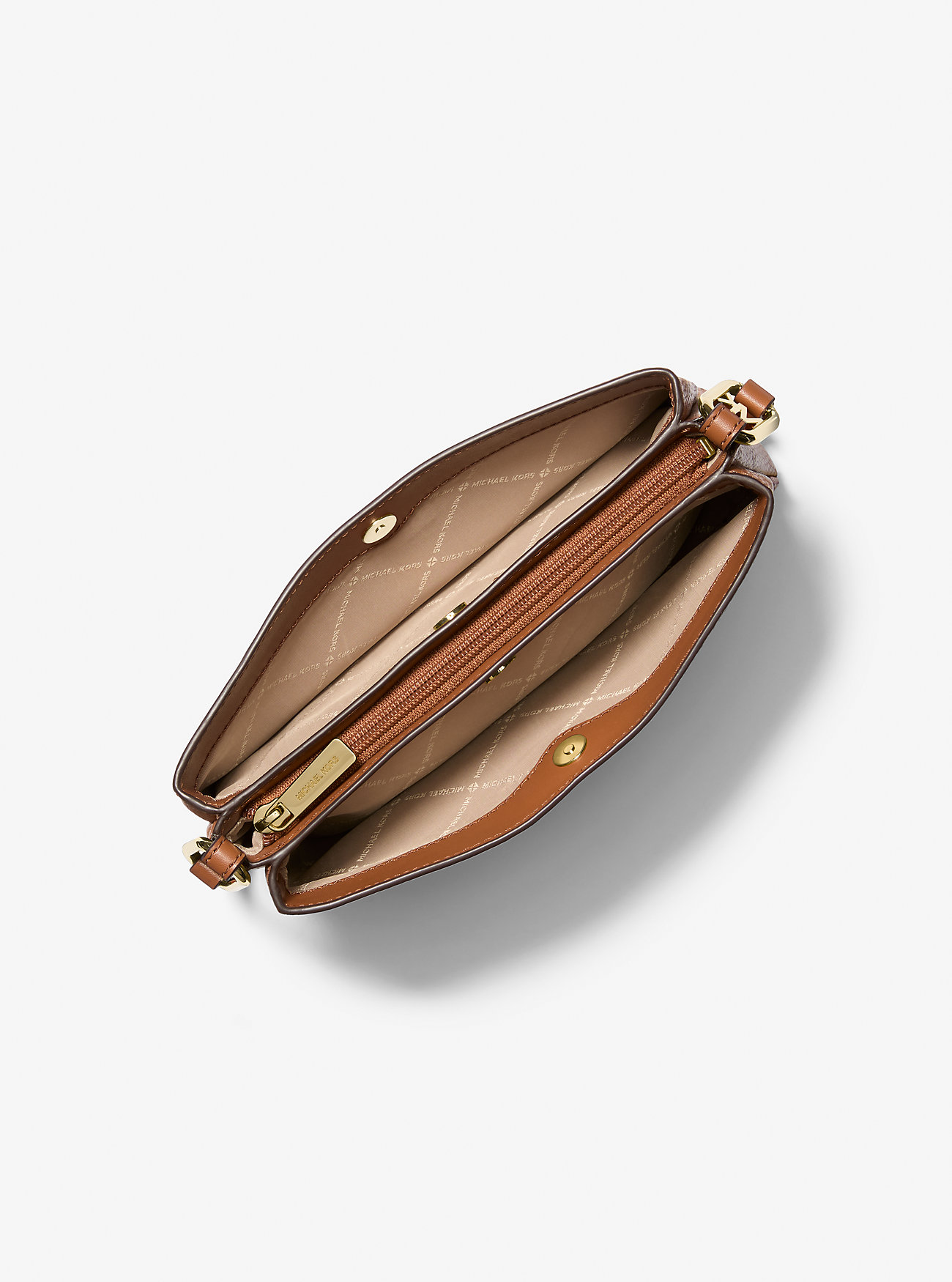 Trisha Medium Pebbled Leather Skulderveske – Bagasje