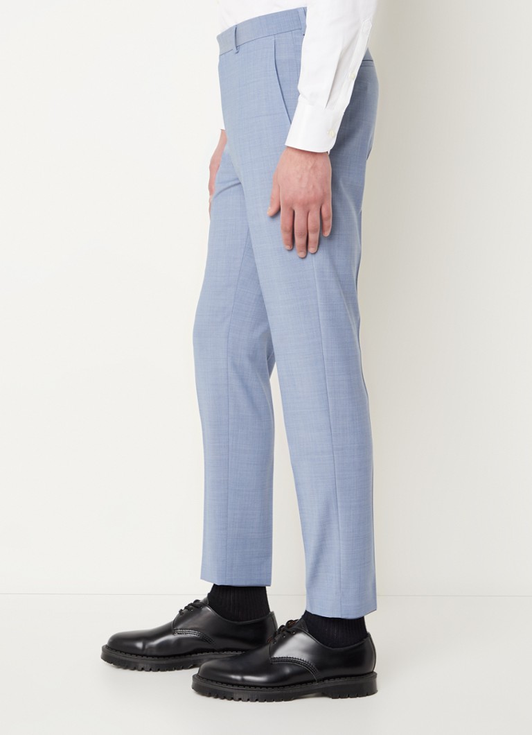 Pantaloni Strelson Flex Cross Madden Extra Slim Fit din amestec de lână