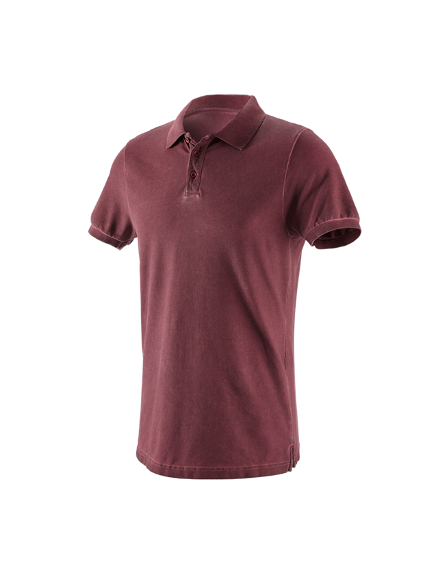 e.s. Polo-Shirt vintage cotton stretch
