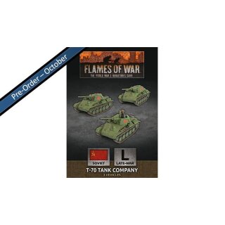 T-70 Tank Company (x3 Plastic)