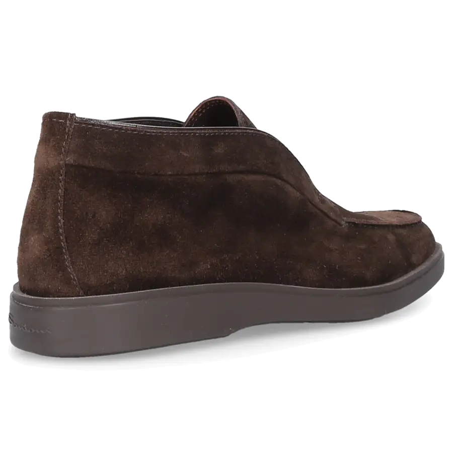 Santoni - Stiefeletten DESERT BOOT Veloursleder - braun