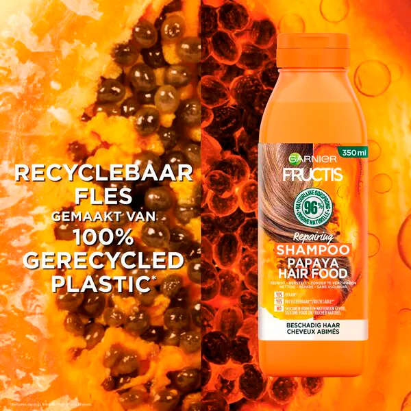 Shampoo Garnier Fructis Papaya Hair Food 350ml