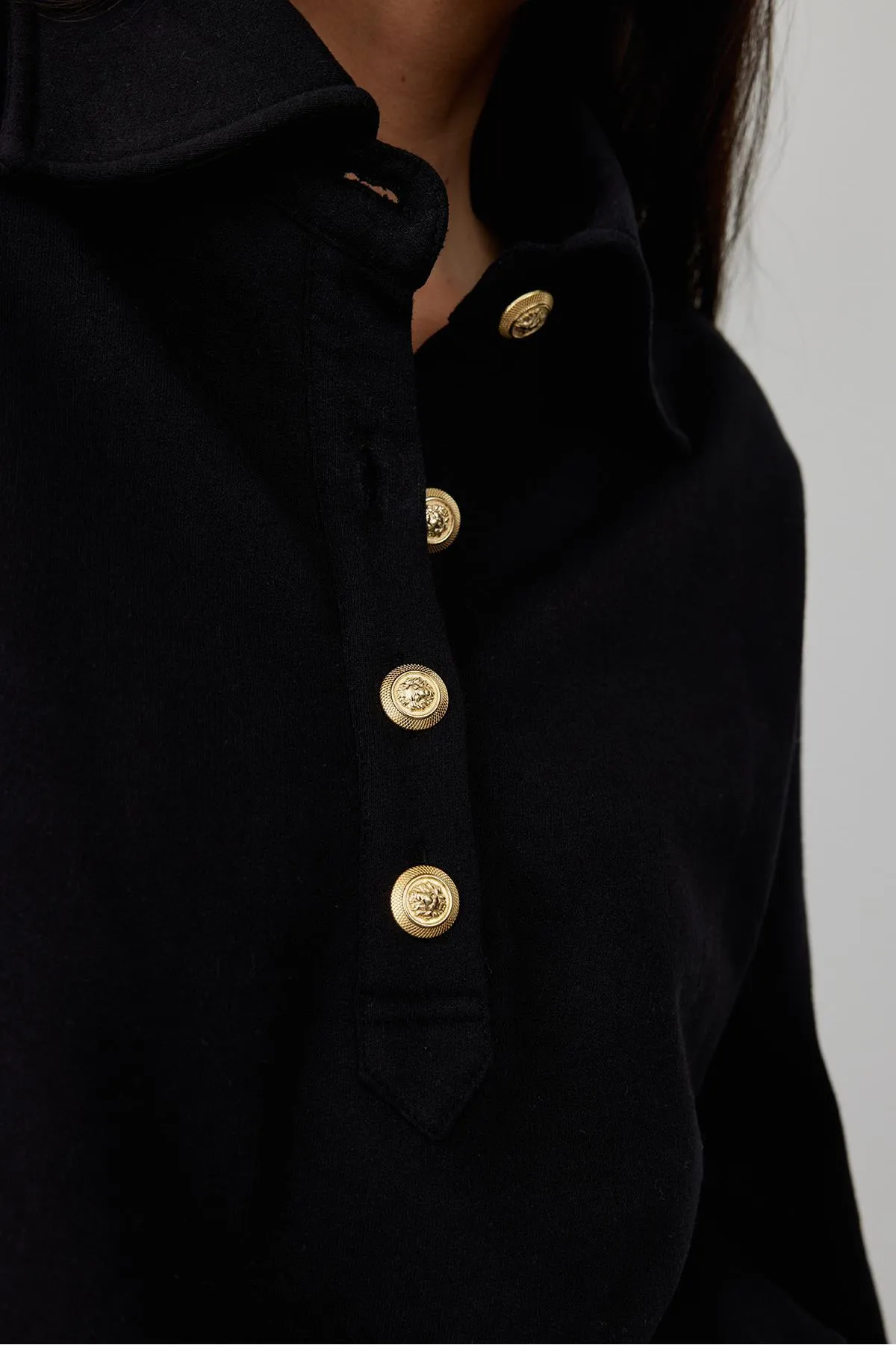 Suud Collection  Sweatshirt - Schwarz - Regular Fit