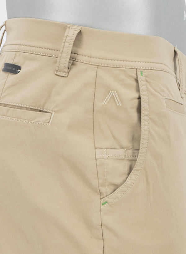 Alberto Golf, Golfhose Rookie light, Regular Fit, Baumwolle, beige