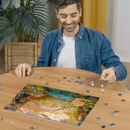 Puzzle 500 Teile - Im Dinoland