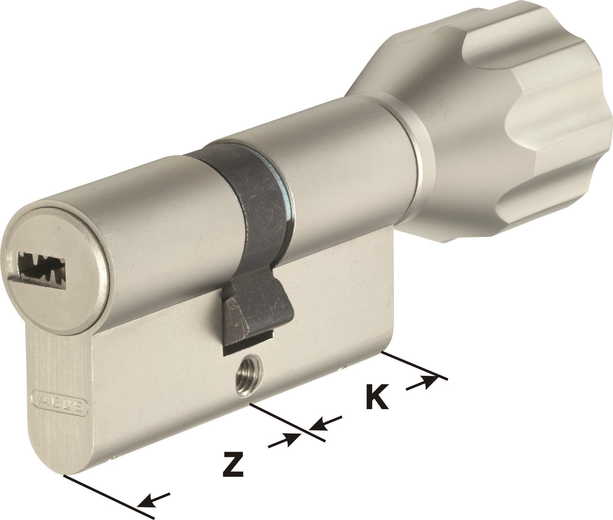 ABUS Profilzylinder ABUS EC550 ECK550 Knaufzylinder versch. Längen, mit 3-6 Schlüssel, SKG** Bohrschutz
