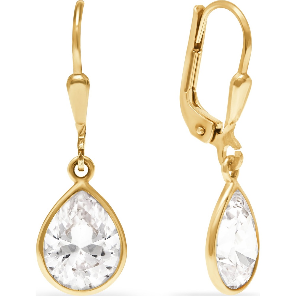 FAVS Boucles d'oreilles 375 Or jaune Boucles d'oreilles