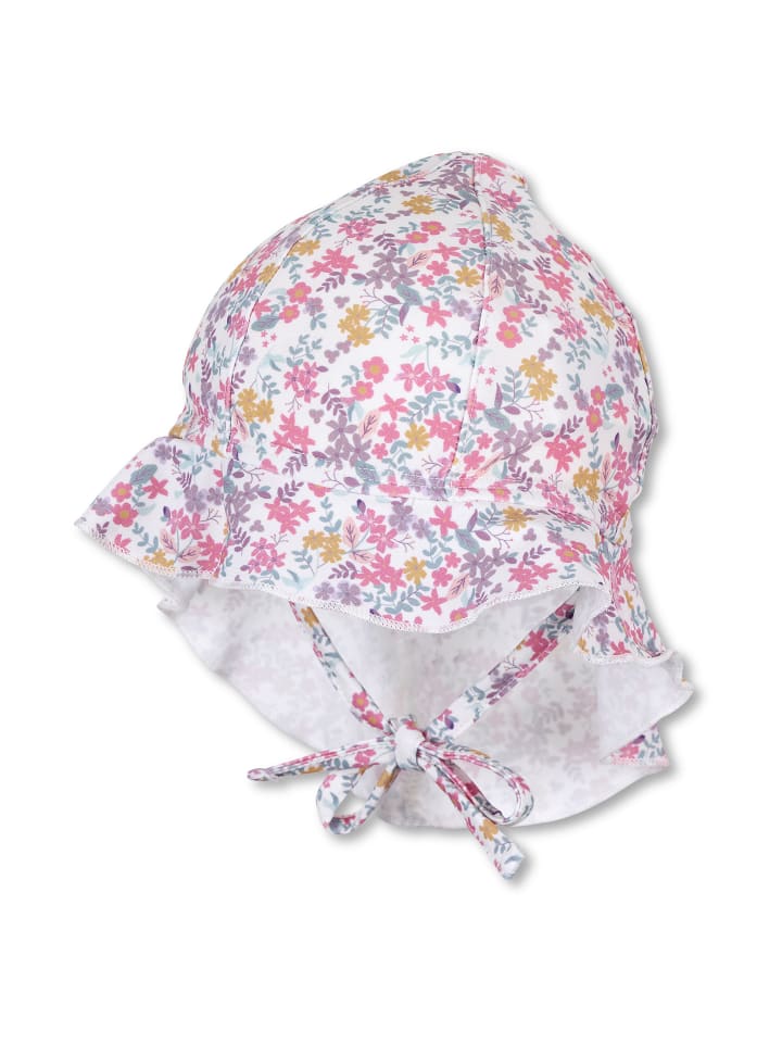 Sterntaler Bademütze mit Nackenschutz Blümchen in ecru günstig kaufen