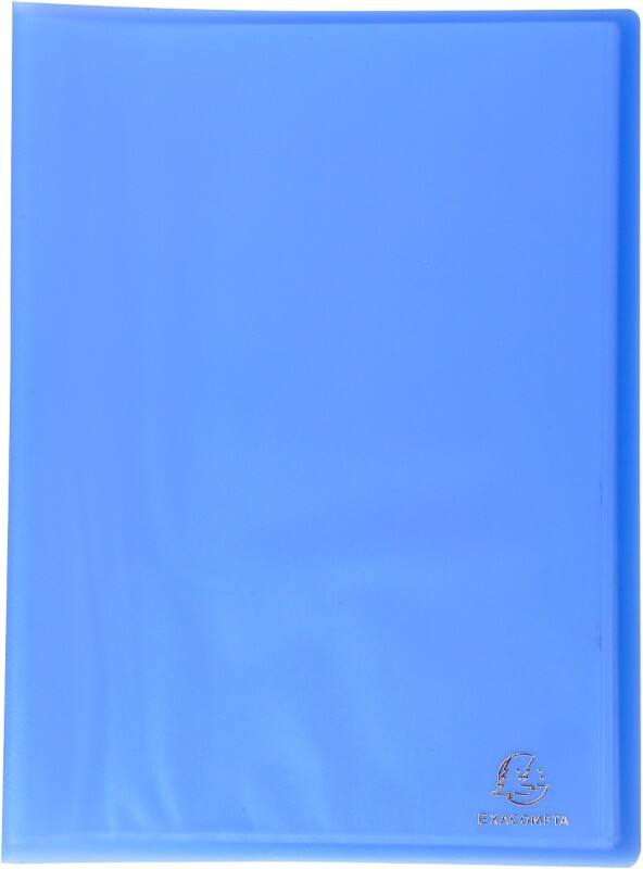 Exacompta Präsentationsmappe Chromaline 85362E Blau Polypropylen 12 Stück