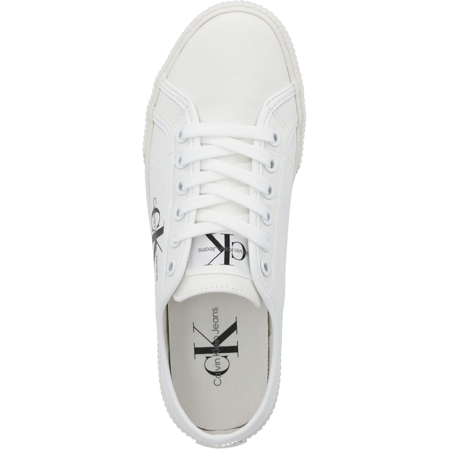 Calvin Klein YW0YW00482, Schnürschuhe, Damen, Weiß