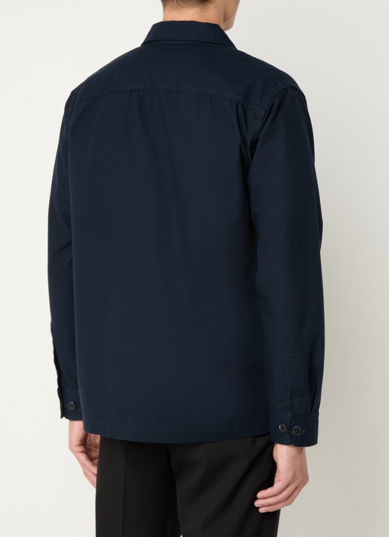 Selected Homme Canvas -kangaspaita, normaali istuvuus, rintataskuilla