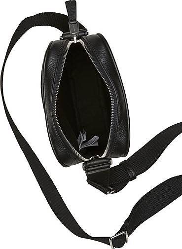 Marc O'Polo Crossbody Bag small aus fein genarbtem Rindleder