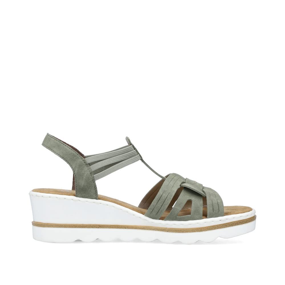 RIEKER Klassische Sandalen grün