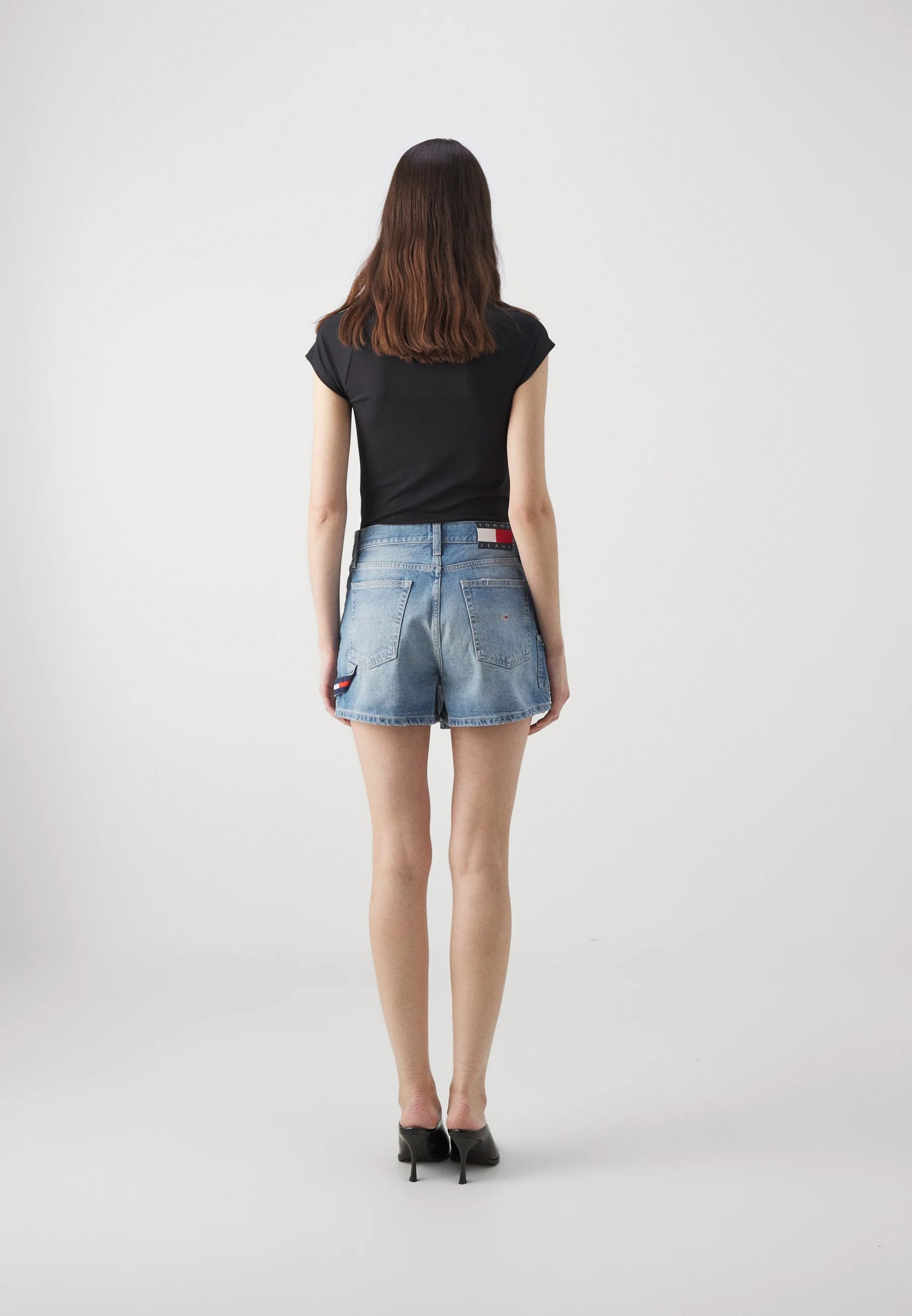 Tommy Jeans SKORT - Falda vaquera