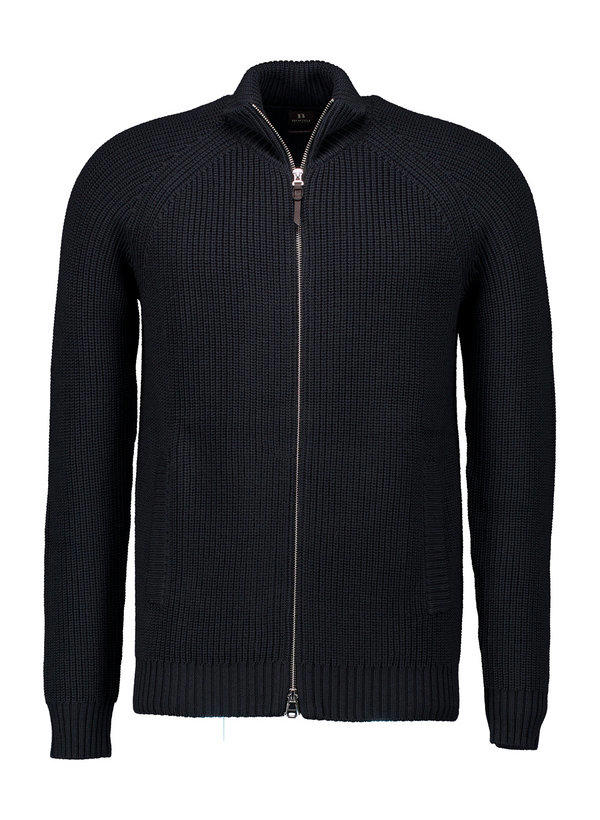 BOGGI MILANO, Cardigan, Merinowolle extrafein, anthrazit