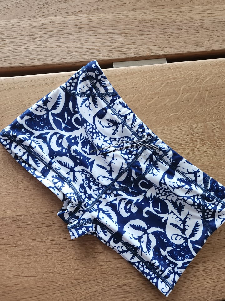 Claesens Badehose in Dunkelblau/ Weiß günstig kaufen 152