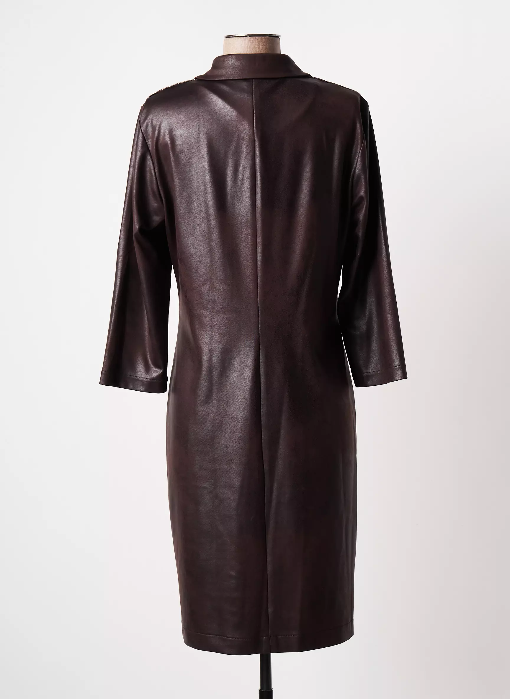 Eva Kayan Robes Mi Longues Femme couleur marron