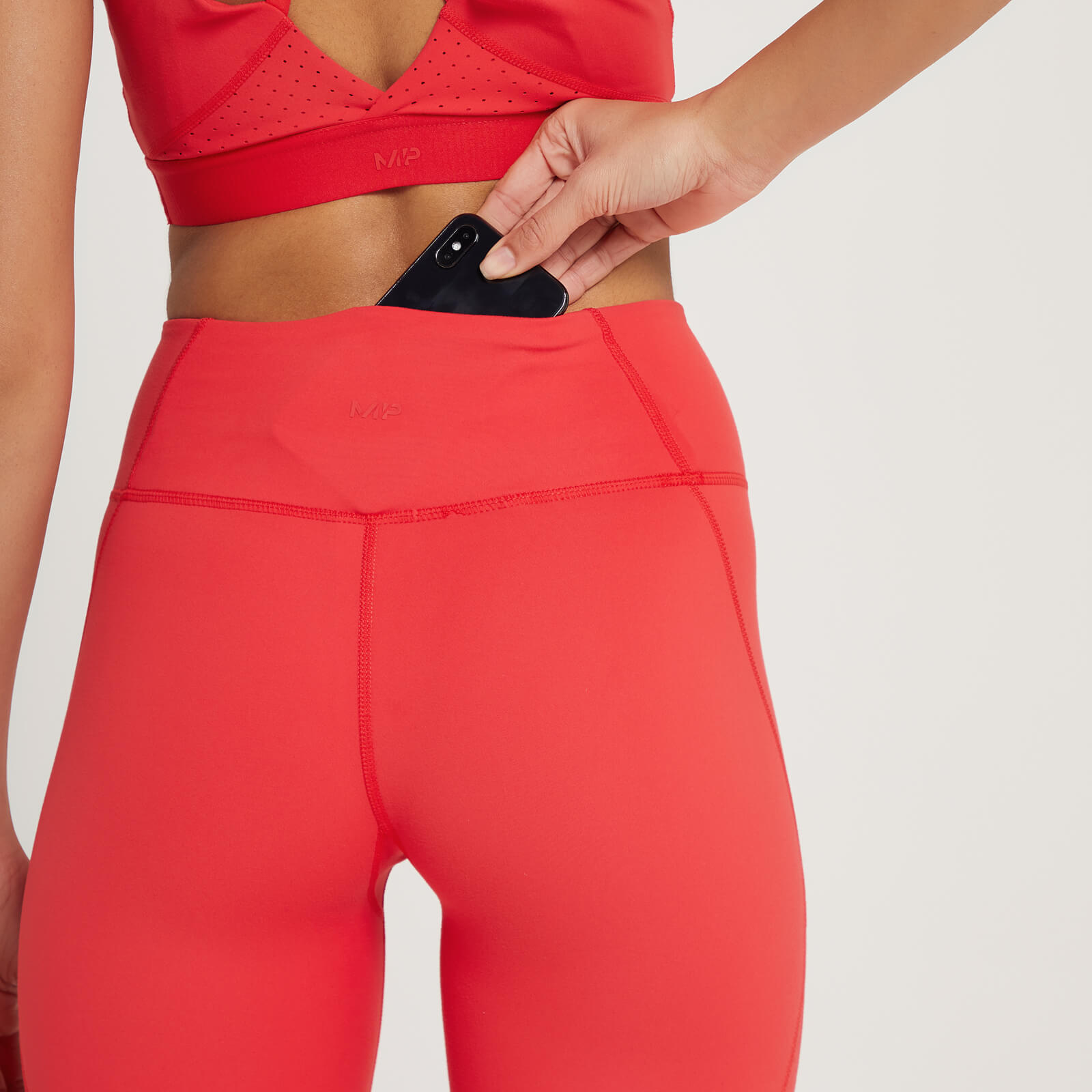 Legging ⅞ MP Power Ultra pour femmes – Rouge danger