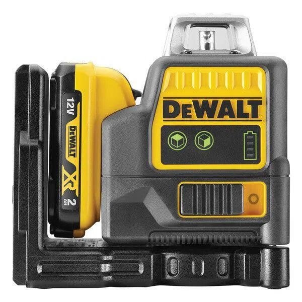 DeWalt DCE0811D1G-QW Samonivelirajući križni linijski laser 360 stupnjeva zeleni snop 10.8V 2.0Ah Li-Ion