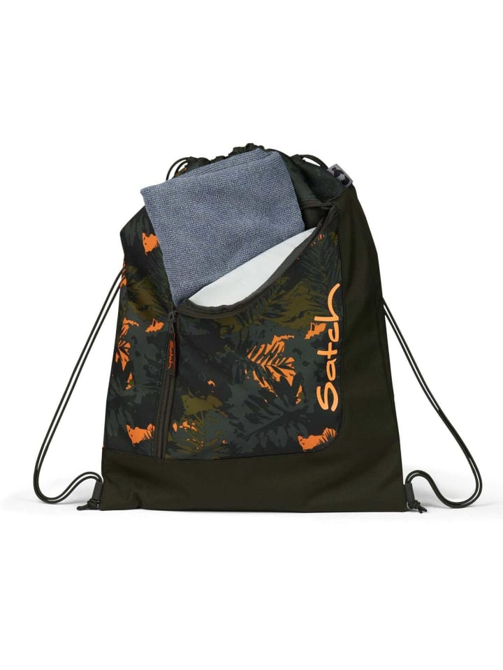 Satch Gymbag Jurassic Jungle in grün günstig kaufen onesize