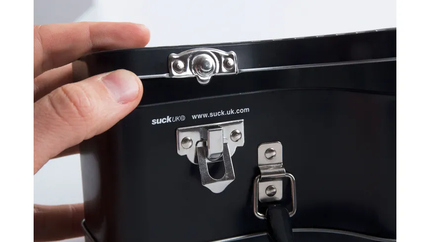 Suck UK Lunchbox Rockstar schwarz